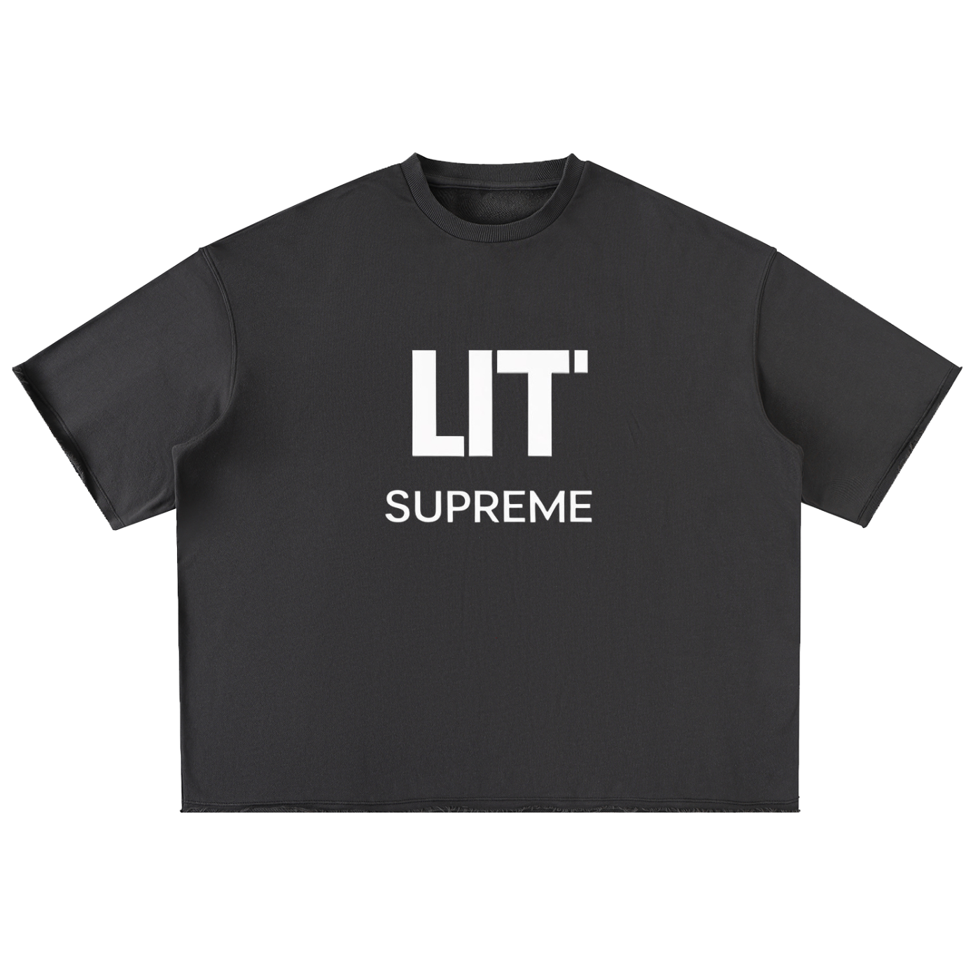 Washed Rolled Hem Half Sleeve T-Shirt