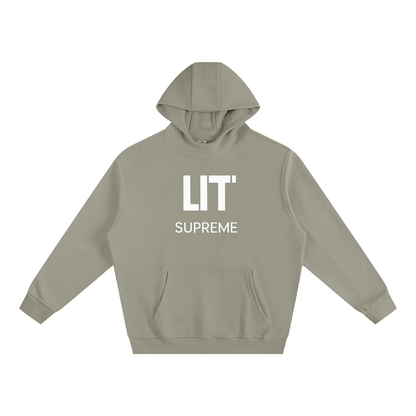 Fleeced High Neck Hoodie
