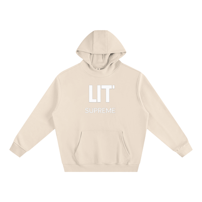 Fleeced High Neck Hoodie