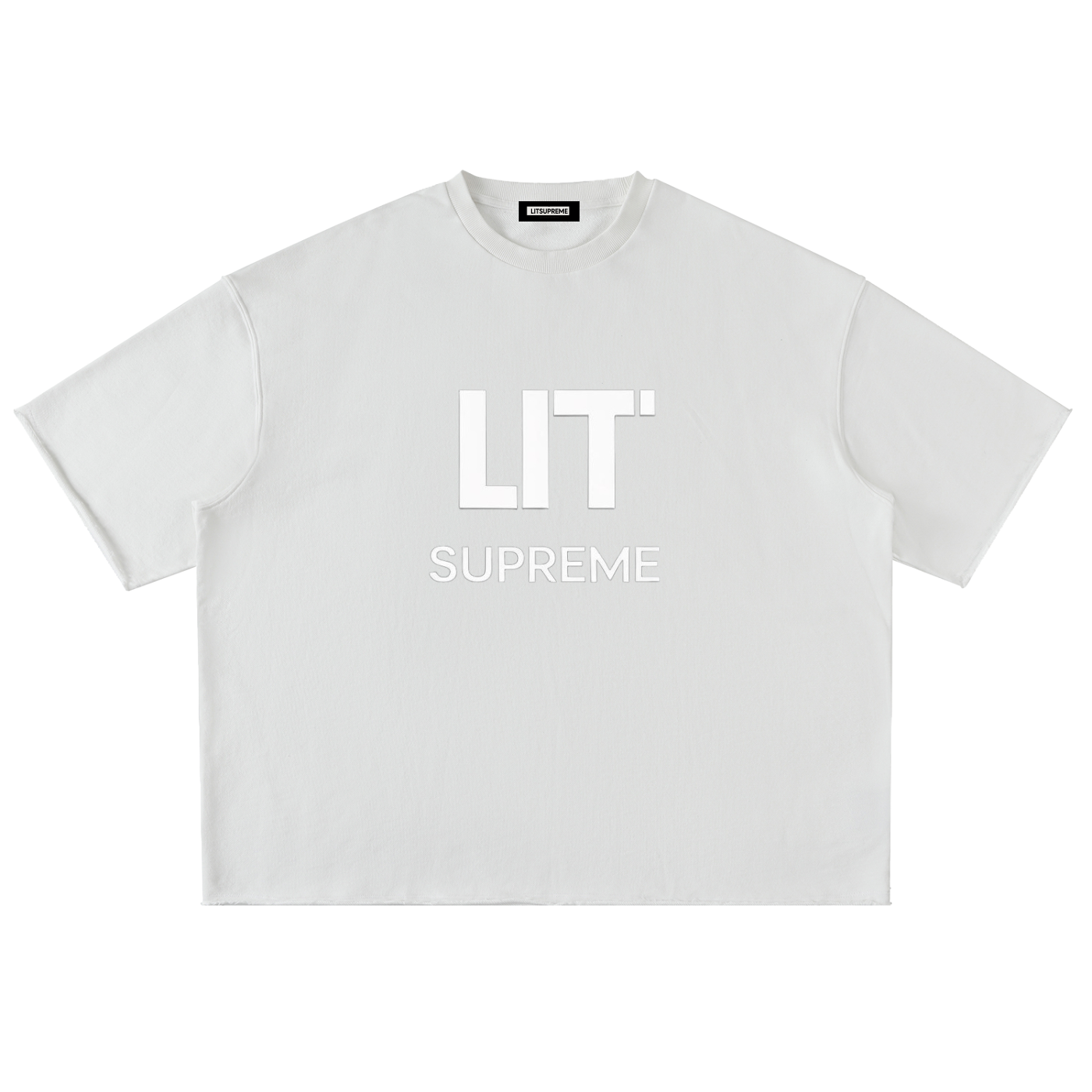 Washed Rolled Hem Half Sleeve T-Shirt