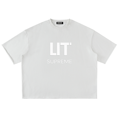 Washed Rolled Hem Half Sleeve T-Shirt