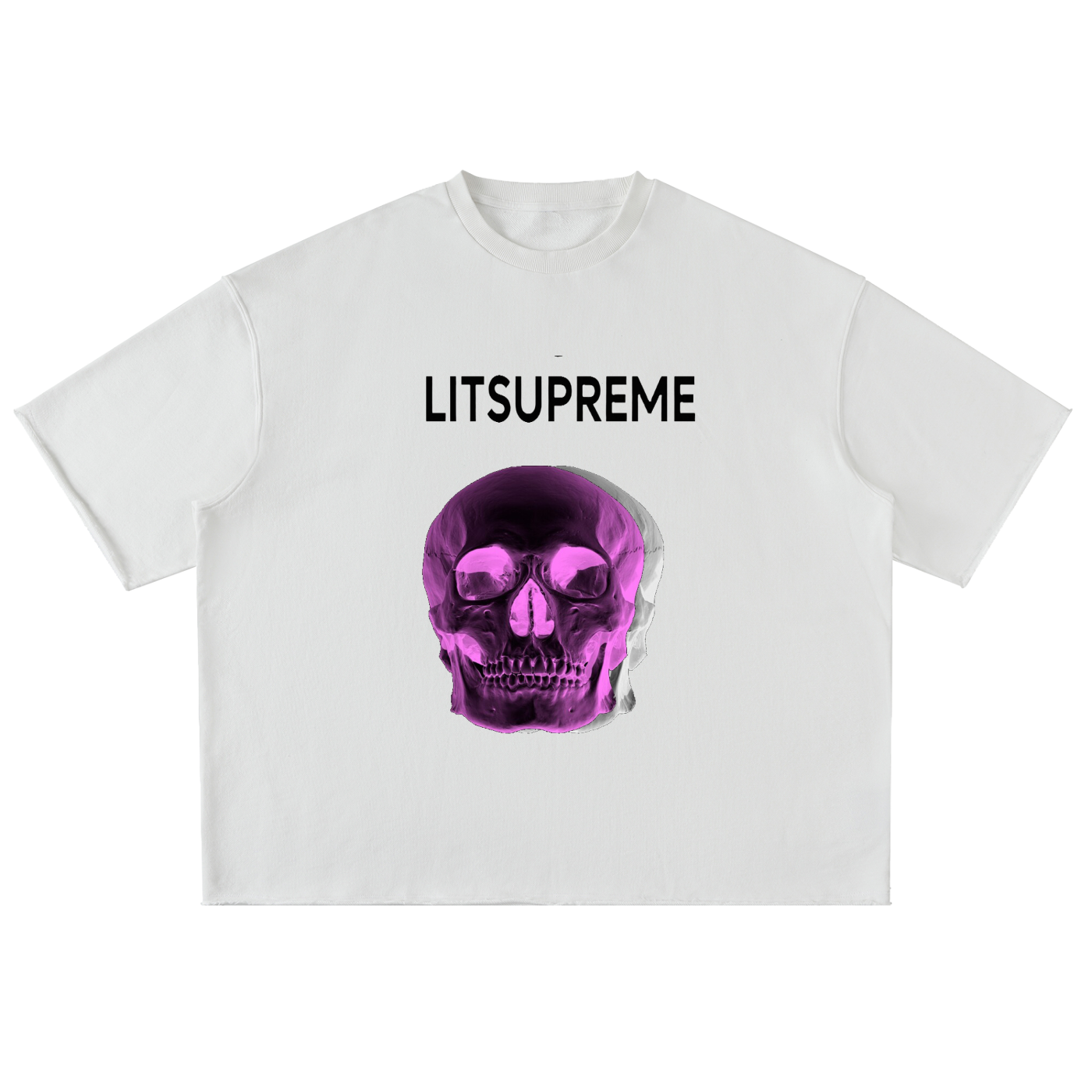 Washed Rolled Hem Half Sleeve T-Shirt