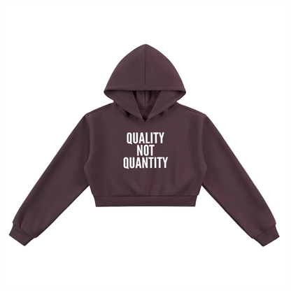 Essential Cropped Hoodie