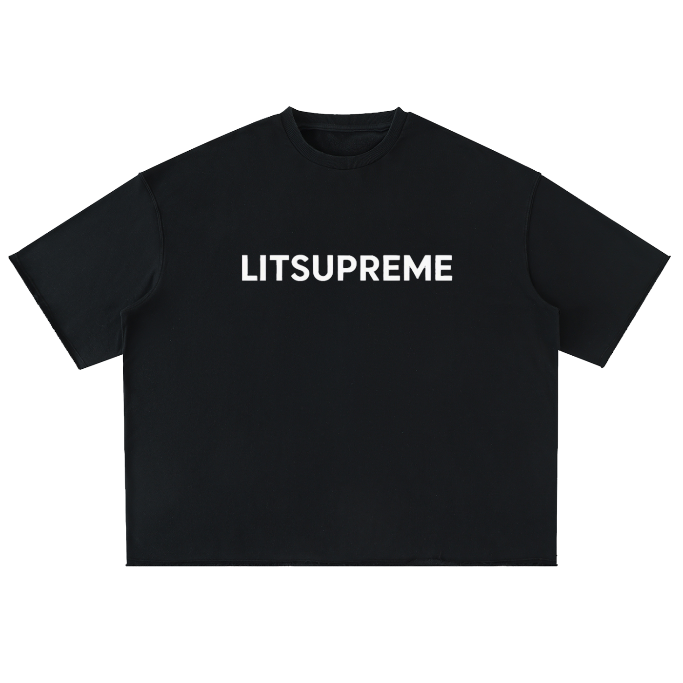 Washed Rolled Hem Half Sleeve T-Shirt