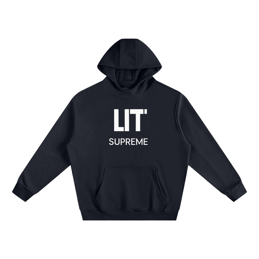 Fleeced High Neck Hoodie