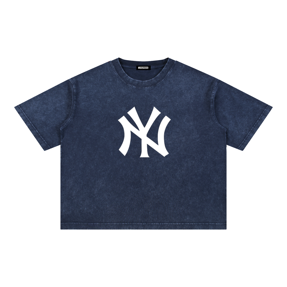 Mineral Wash Boxy Cotton T-Shirt
