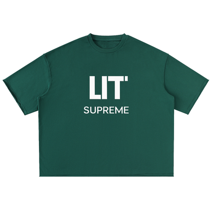 Washed Rolled Hem Half Sleeve T-Shirt