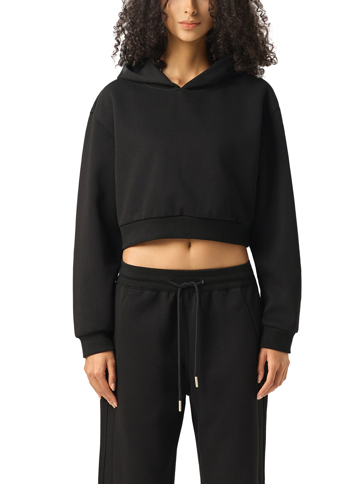 Essential Cropped Hoodie