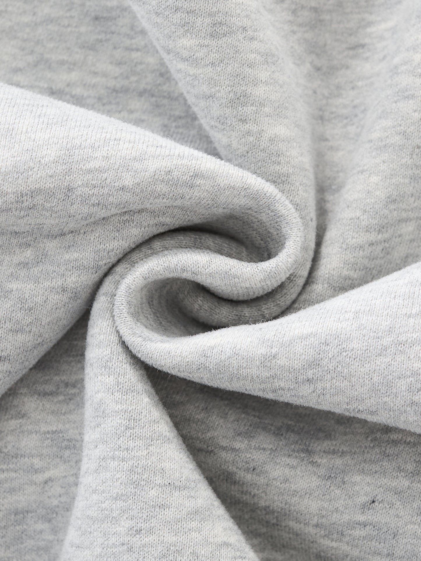 Essential Fleece Mock-Neck Crew Sweatshirt